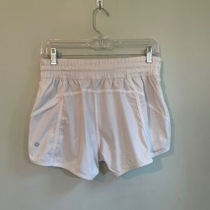 Lululemon Tracker Shorts, White, Sz 10